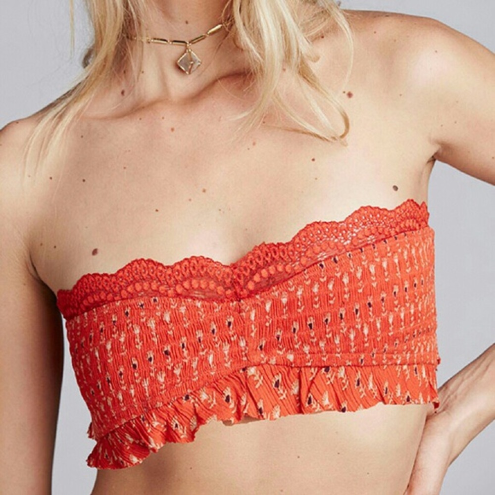 2 for 12❕Free People Fiesta Cabana Bandeau 🍊🍓